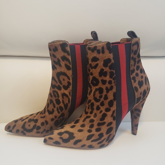 NWT Veronica Beard Fallon Boots Leopard 9.5 - Picture 10 of 16